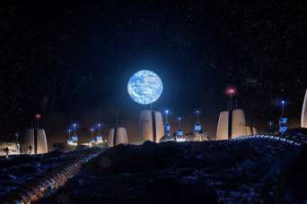 На крупнейшей архитектурной выставке представят первую лунную деревню