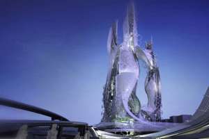 Создана концепция «живого» небоскреба 2050-го года