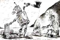 Придуман простой и эффективный станок-«дровосек». Видео