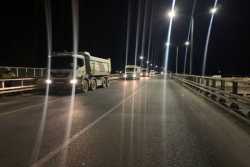 На захiдному обходi Львова випробували на мiцнiсть шляхопровiд