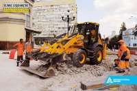 Театральную площадь в Киеве обновят ко Дню независимости