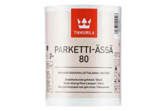 На рынке ЛКМ представлен глянцевый лак для пола