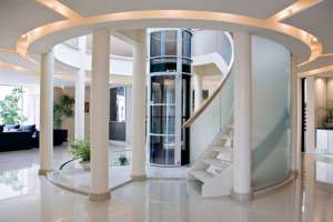 Для работы домашних лифтов используют давление воздуха