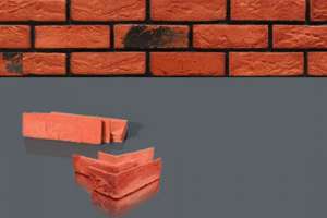 Изобретена гибкая клинкерная облицовка