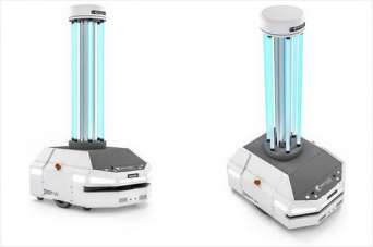 Появился высокотехнологичный робот-дезинфектор
