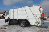 В Украине разработали уникальный мусоровоз