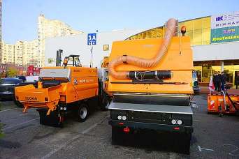 Самая интересная коммунальная техника киевской выставки