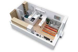 Отсутствие денег спровоцировало рост спроса на мини-жилье