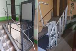 У житлових будинках Львова встановили вже 38 пiдйомникiв для осiб з iнвалiднiстю