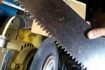 Как сделать новые зубья на пиле и самостоятельно их наточить. Видео