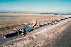 На Одещинi вiдновлюють важливу дорогу