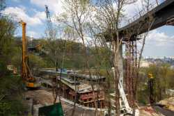 Мер Києва прокоментував Пiшохiдно-велосипедний мiст