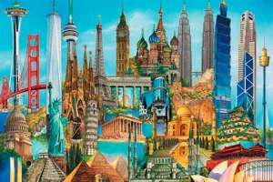 Как выглядят самые известные здания мира в чертежах и разрезах. Часть 4