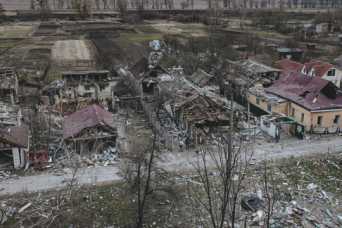 Разрушенные города восстановят при помощи строительного мусора