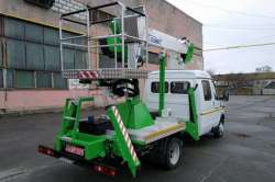 Автопарки государственных предприятий Украины пополнились новыми автовышками