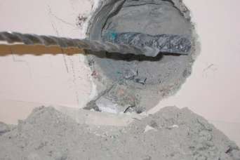 Как без проблем просверлить арматуру в бетоне