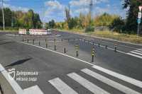 У Днiпрi встановили дорожнi делiнеатори