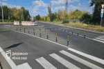 У Днiпрi встановили дорожнi делiнеатори