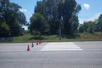 Нанесення розмiтки на автодорозi вiд Бориспiля до Марiуполя завершується