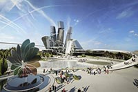 Для  Всемирной Выставки ЕХРО-2017 строится Город Будущего. Видео