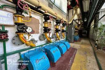 Днiпро лiдирує у темпах пiдготовки до опалювального сезону