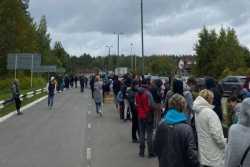 Украинские беженцы не могут попасть в Эстонию через Россию