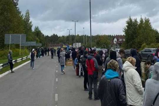 Украинские беженцы не могут попасть в Эстонию через Россию