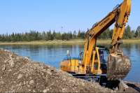 Под Львовом незаконно добывали гравий