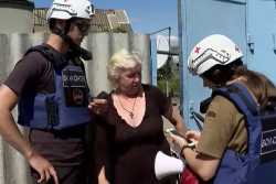 Репортаж об эвакуации из Северска, за который уже три недели идут бои