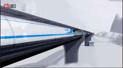 В Китае строят испытательную линию для поездов со скоростью до 1000 км/ч