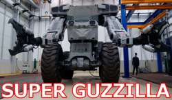 В Японии создан робот «Супер-Годзилла» для сноса зданий. Видео