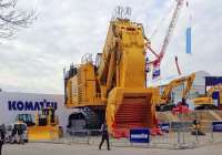 Komatsu представила гигантский экскаватор. Видео