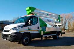 В Украине собрали самую высокую автовышку Comet