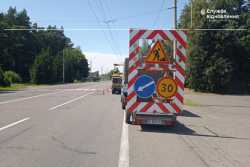 На шляхах Волинської областi проводять роботи з експлуатацiйного утримання