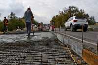 У Тернопiльськiй областi стартувало бетонування мосту