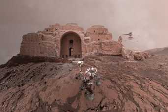 Иранскую архитектуру отправили на Марс