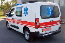 Новоукраинка закупила современный автомобиль скорой медицинской помощи