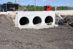 На маршрутi Броди - Тернопiль капiтально ремонтують аварiйний мiст