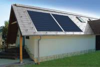 В Украине представлена черепица, производящая электроэнергию