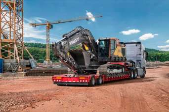 На мировые рынки вышел совершенно новый экскаватор Volvo