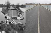 У Миколаївськiй областi вiдбудували зруйнований мiст