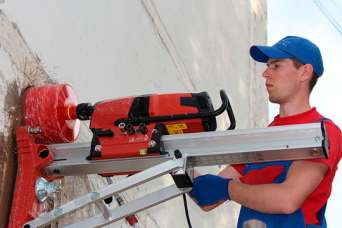 Алмазное бурение: как сделать ниши и проемы в стенах