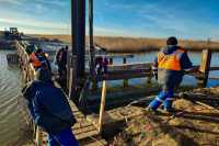 Через канал Кофа в Одеськiй областi ремонтують мiст