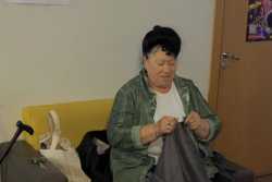 80-летняя жительница Бучи нашла спасение в Каунасе