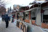 Кладбище МАФов возле метро КПИ неделю спустя. Видео