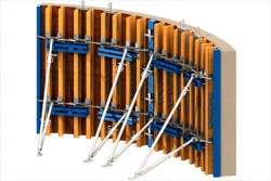 В Украине представлена опалубка для создания круглых стен