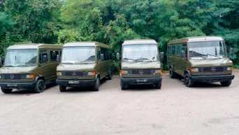 Винницкая бригада территориальной обороны получила микроавтобусы Mercedes-Benz