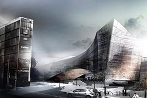 Спроектирован новый футуристический офис французской газеты