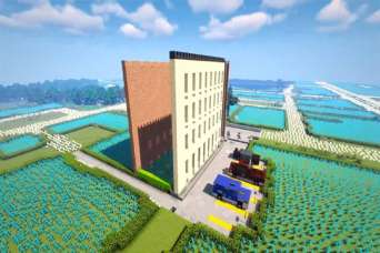 Компания переносит все свои офисные здания в Minecraft