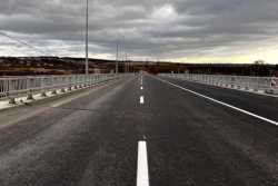 Бiля Тернополя для транспорту вiдкрили шляхопровiд